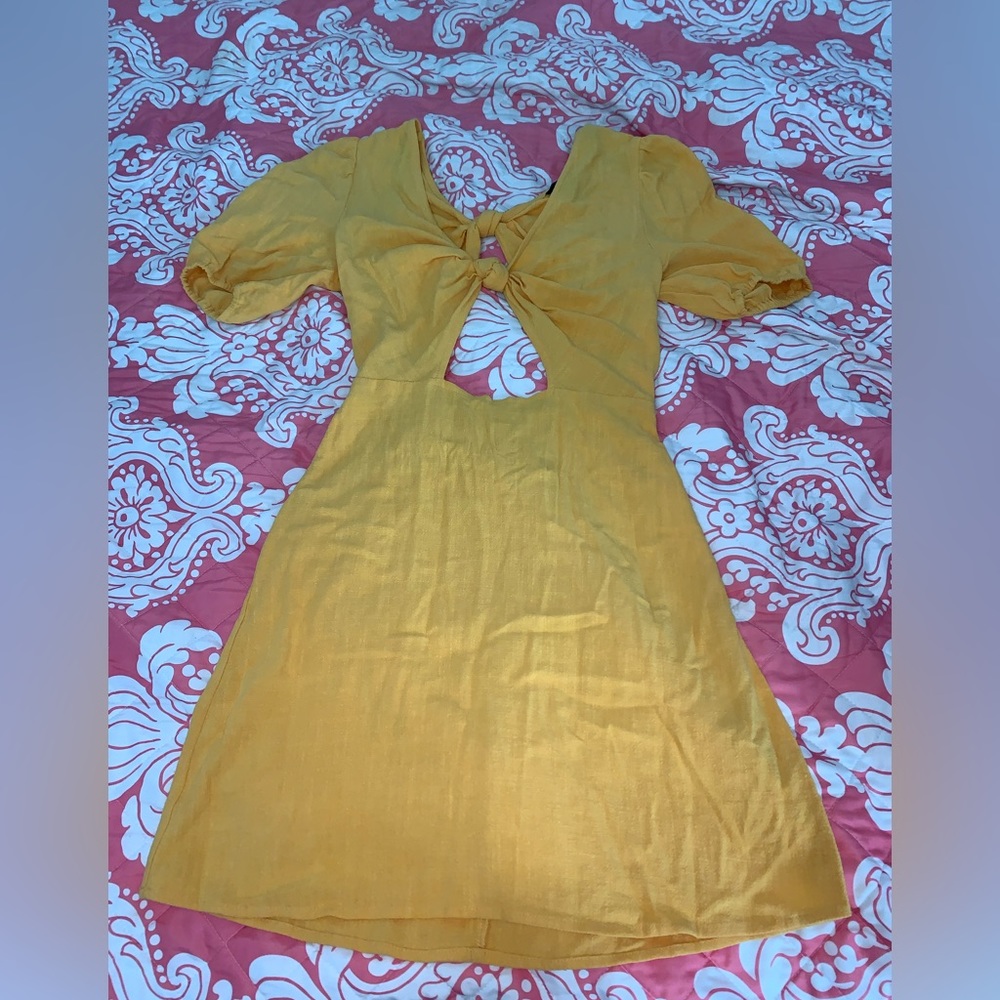 Brand new golden f21 dress